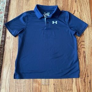 Boys Under Armour Golf Shirt YLG